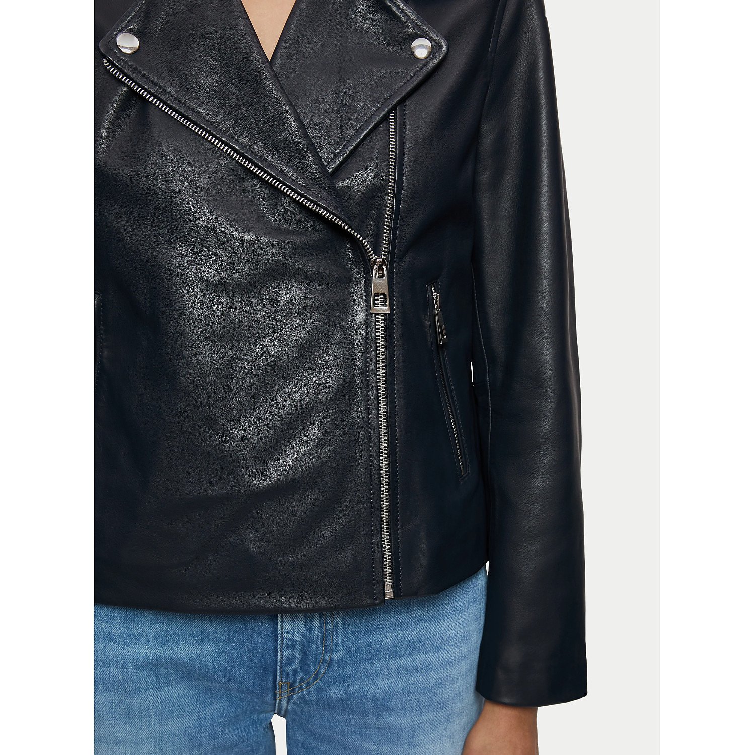 jigsaw leather jacket sale