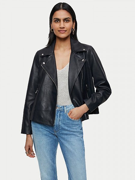 Jigsaw clean leather jacket best sale