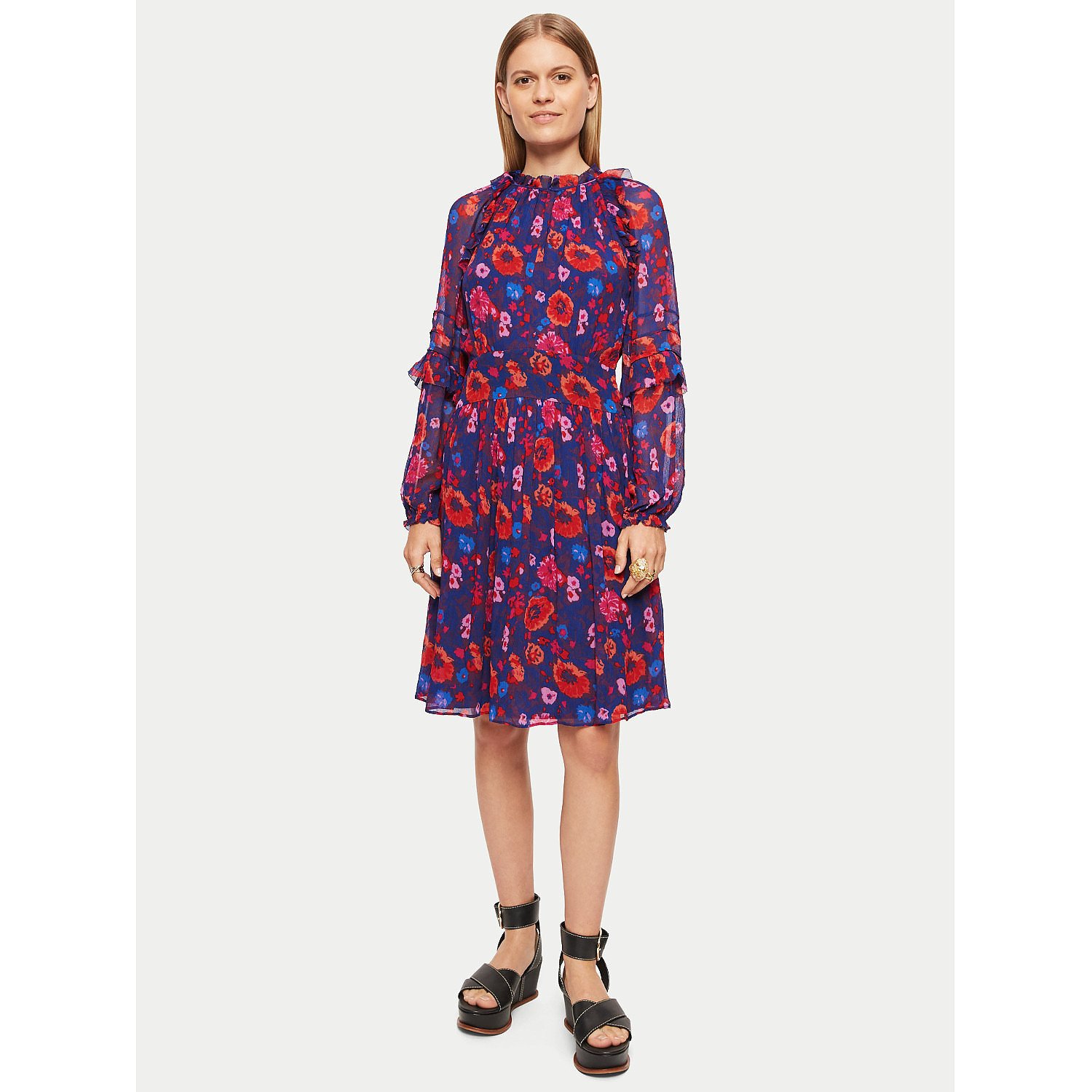 jigsaw floral dress