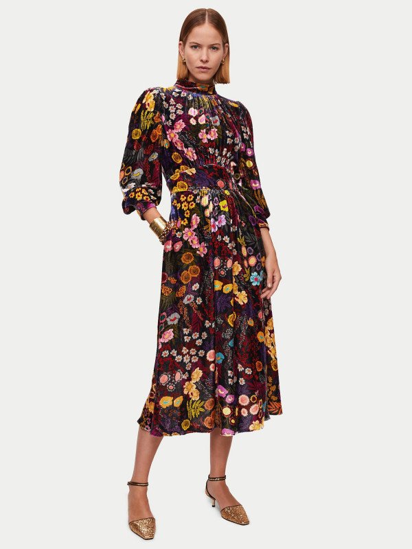 Jigsaw floral outlet dress