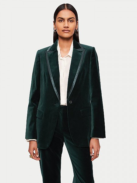 jigsaw velvet jacket