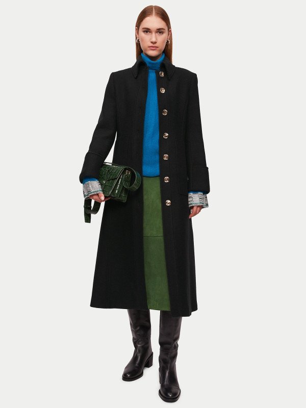 Rent or Buy Jigsaw Italian Wool Military Coat from Jigsaw