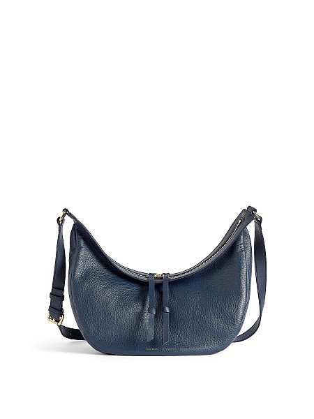 Rent Buy Jigsaw Ava Pebble Leather Crossbody Black